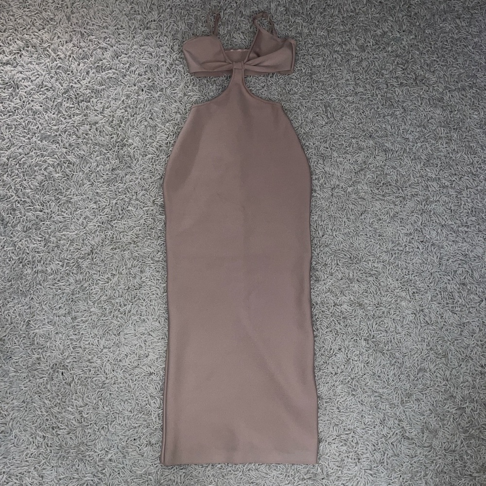 Beautiful Dusty Pink Maxi Dress 🌸